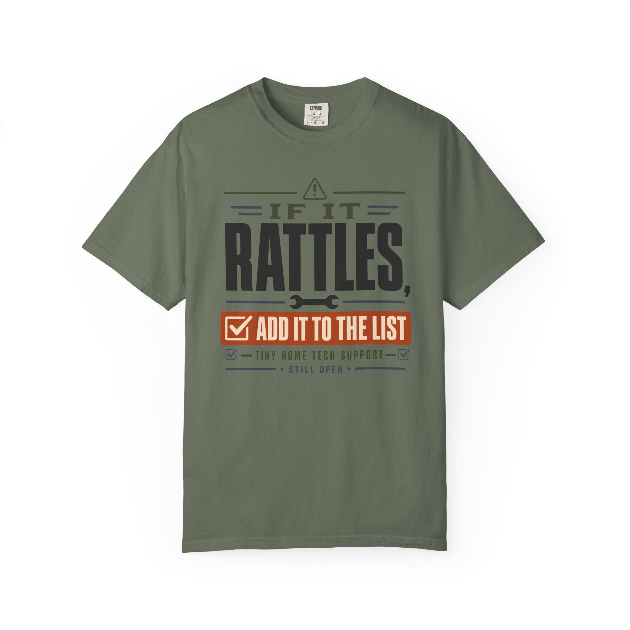 If It Rattles Add It To The List - T-Shirt