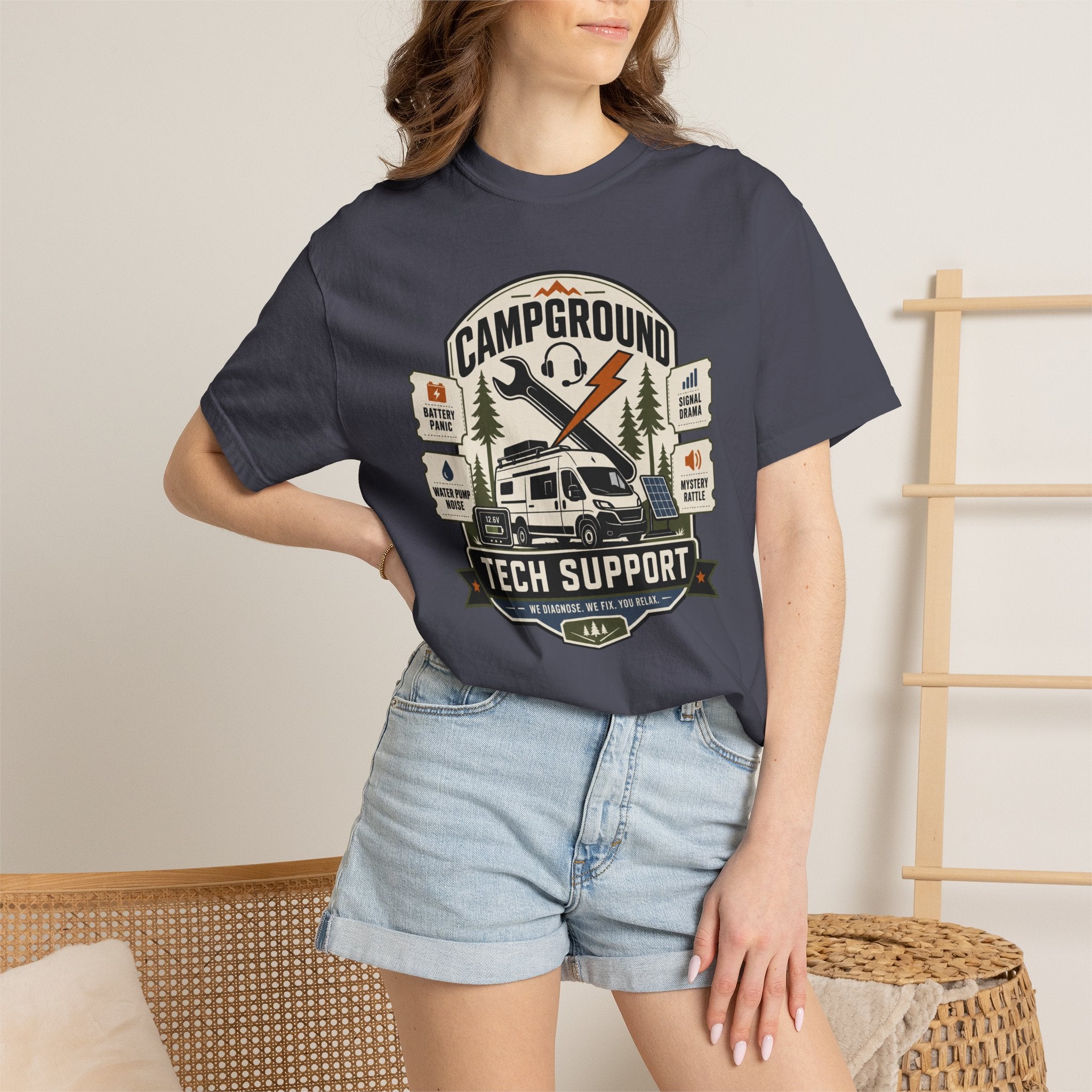 Campground Tech Support - T-Shirt