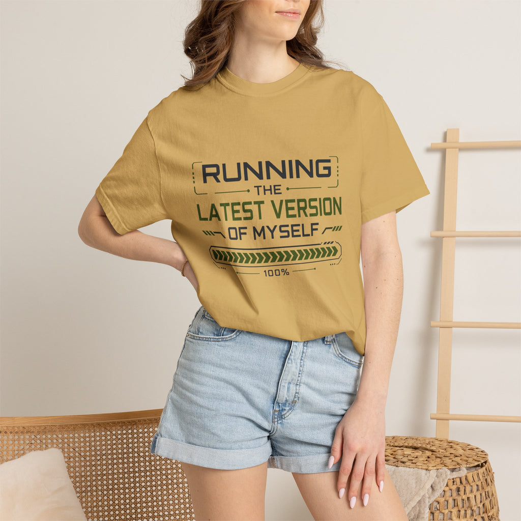 Running The Latest Version Of MySelf - T-Shirt