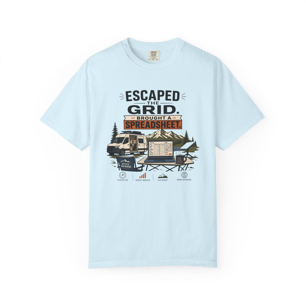 Escaped The Grid Brought A Spreadsheet - T-Shirt