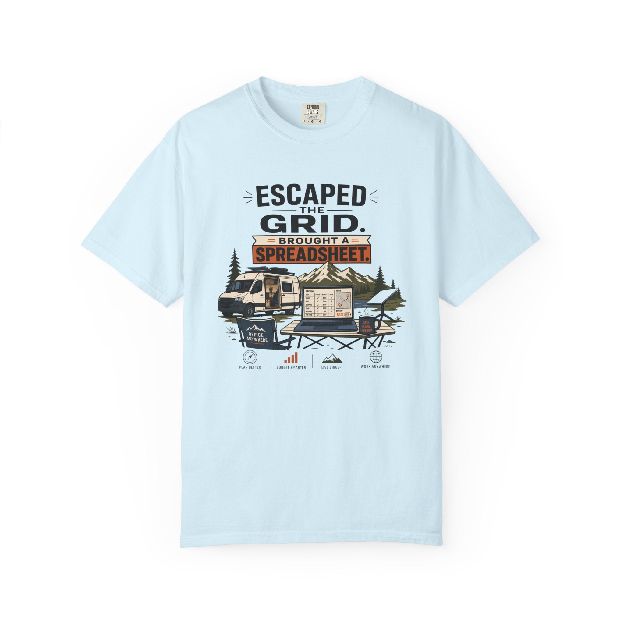 Escaped The Grid Brought A Spreadsheet - T-Shirt