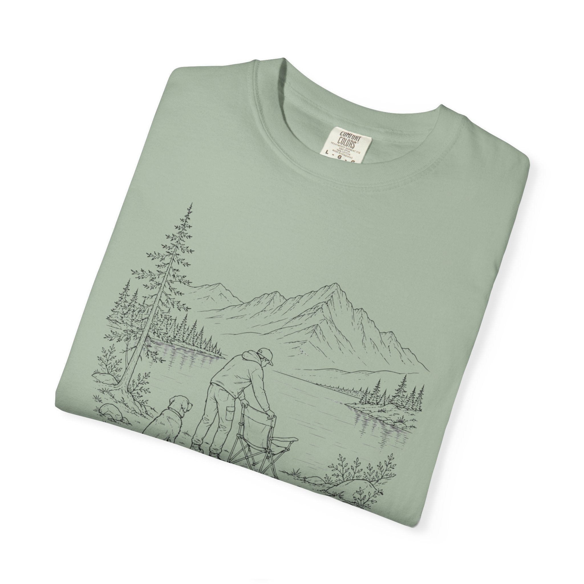 Camp Setup Requires Canine Supervision - T-Shirt