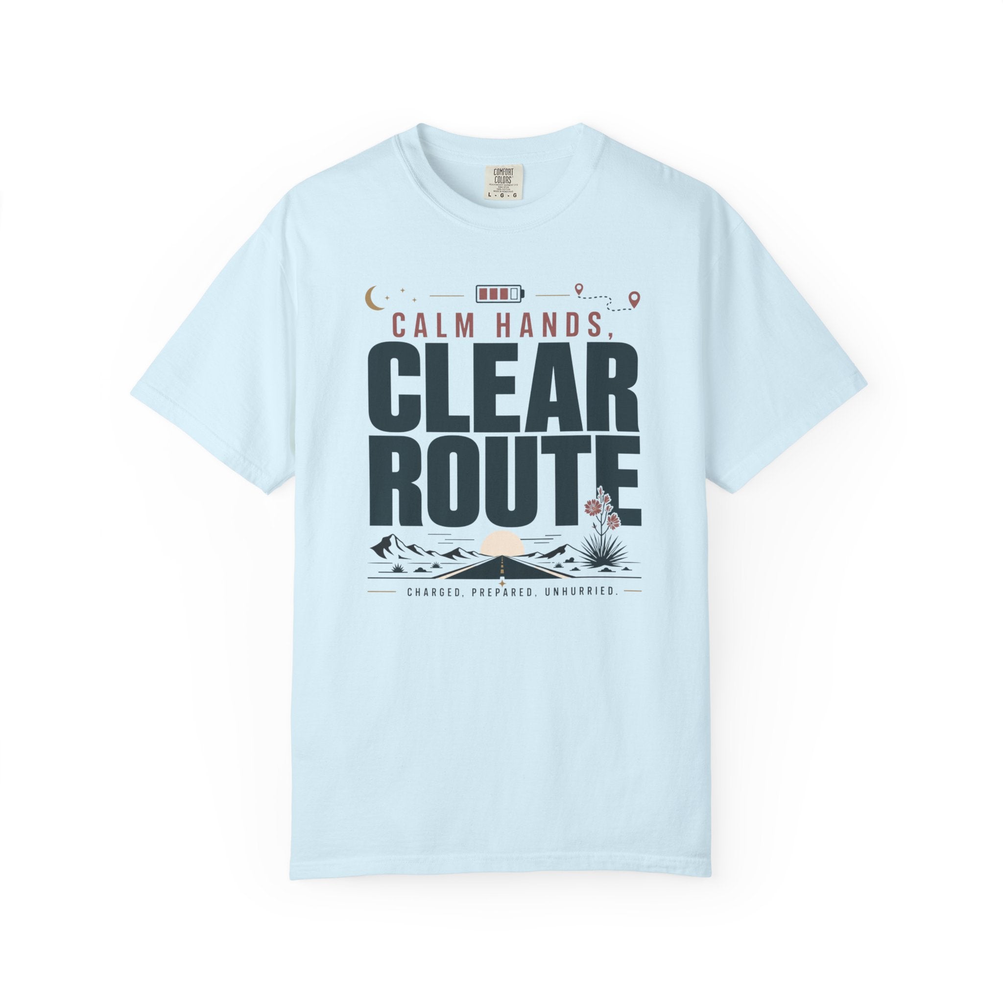 Calm Hands Clear Route - T-Shirt