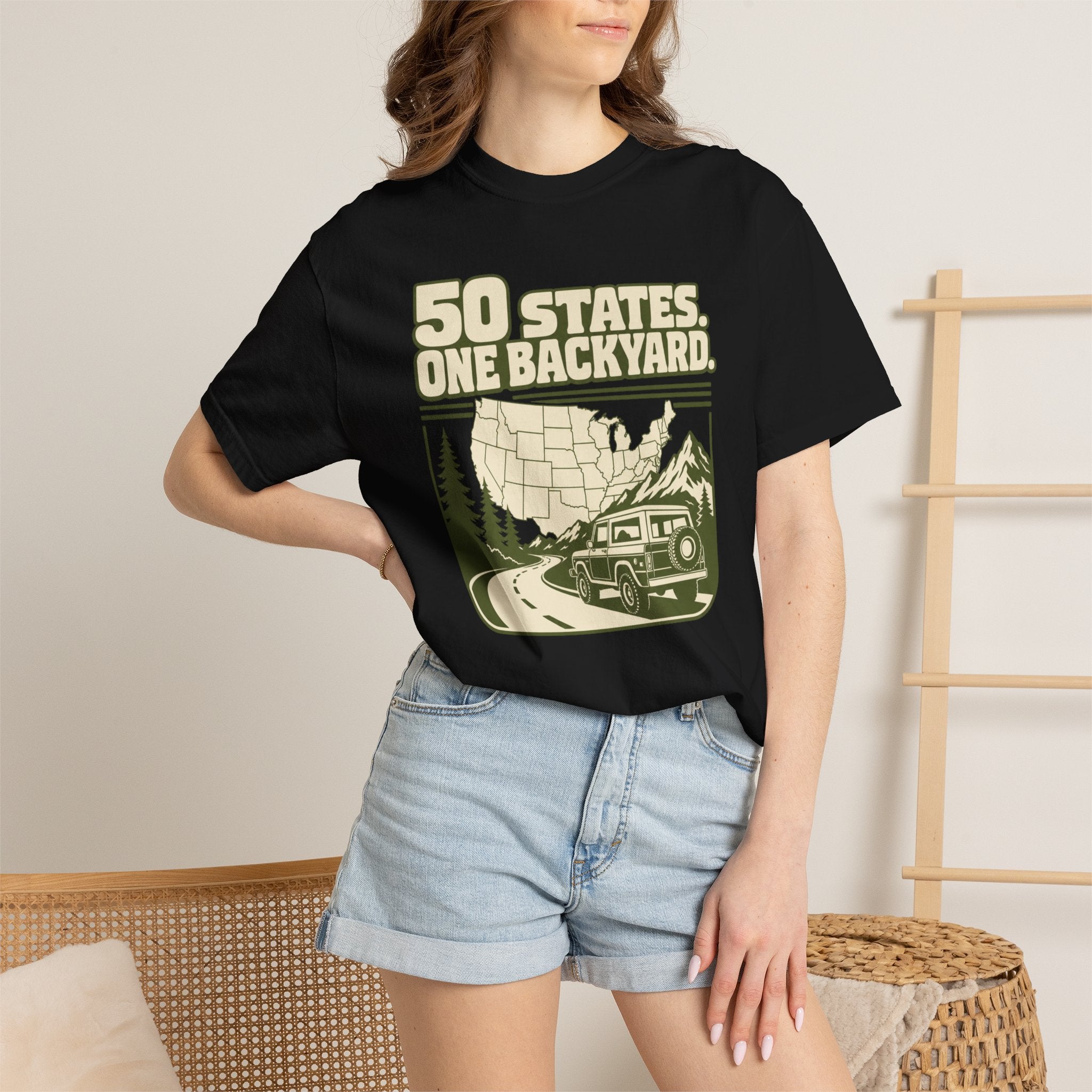 50 States One Backyard - T-Shirt