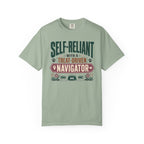Self Reliant With A Treat Driven Navigator - T-Shirt