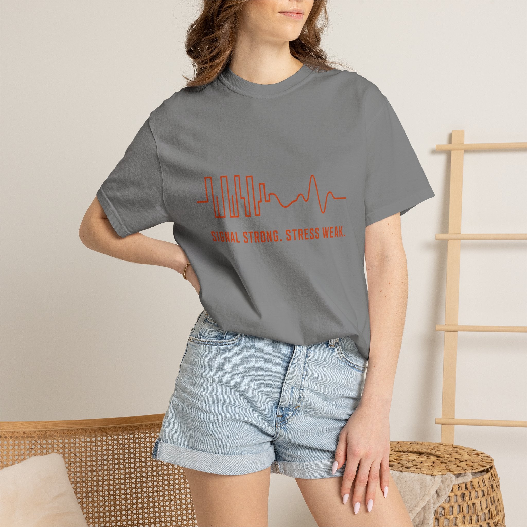 Signal Strong Stress Weak - T-Shirt