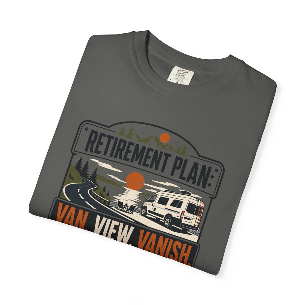 Retirement Plan Van View Vanish - T-Shirt