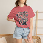 America Looks Better Through A Windshield - T-Shirt