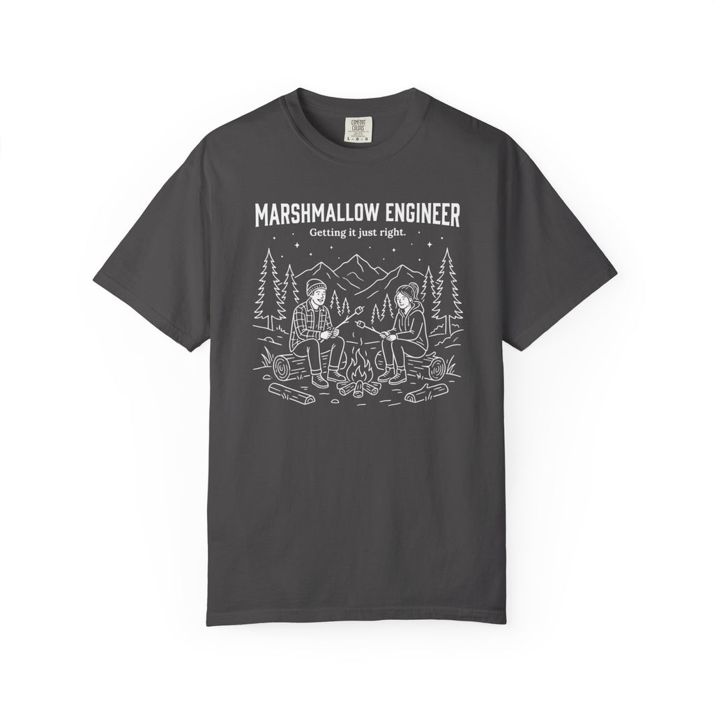 Marshmallow Engineer Getting It Just Right - T-Shirt