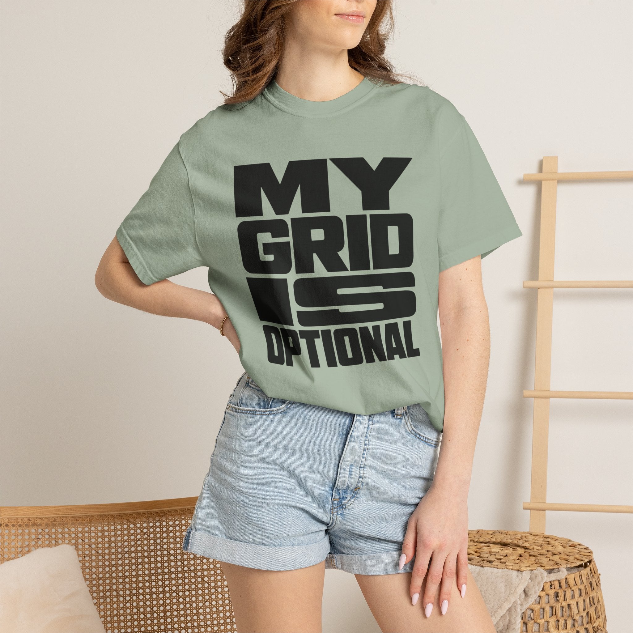My Grid Is Optional - T-Shirt