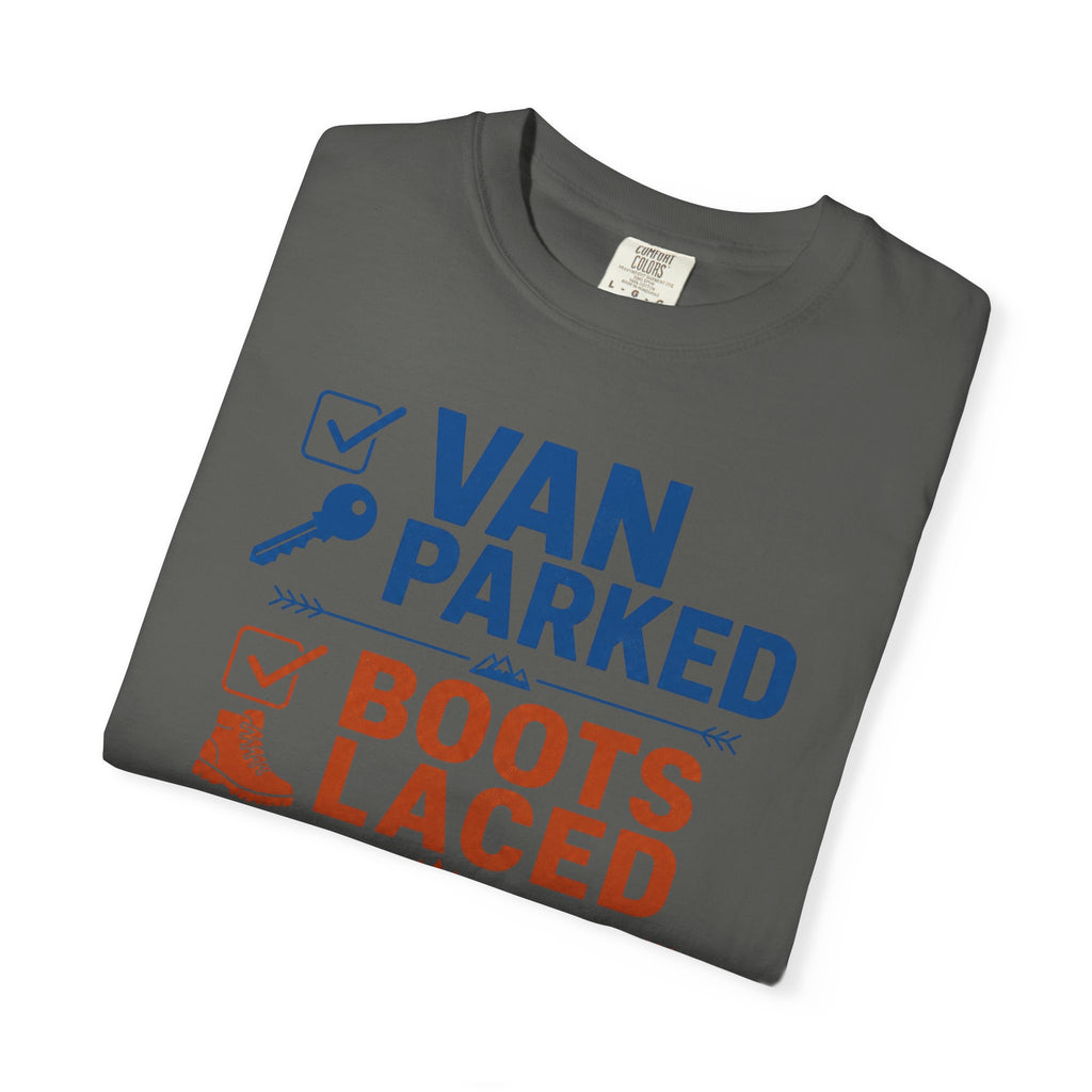 Van Parked Boots Laced Coffee Brewed - T-Shirt