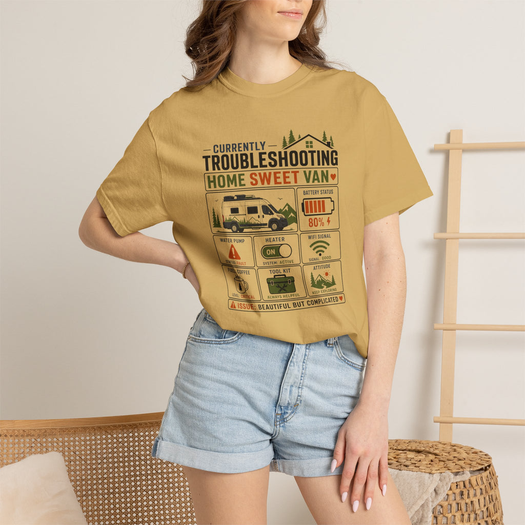 Currently Troubleshooting Home Sweet Van - T-Shirt