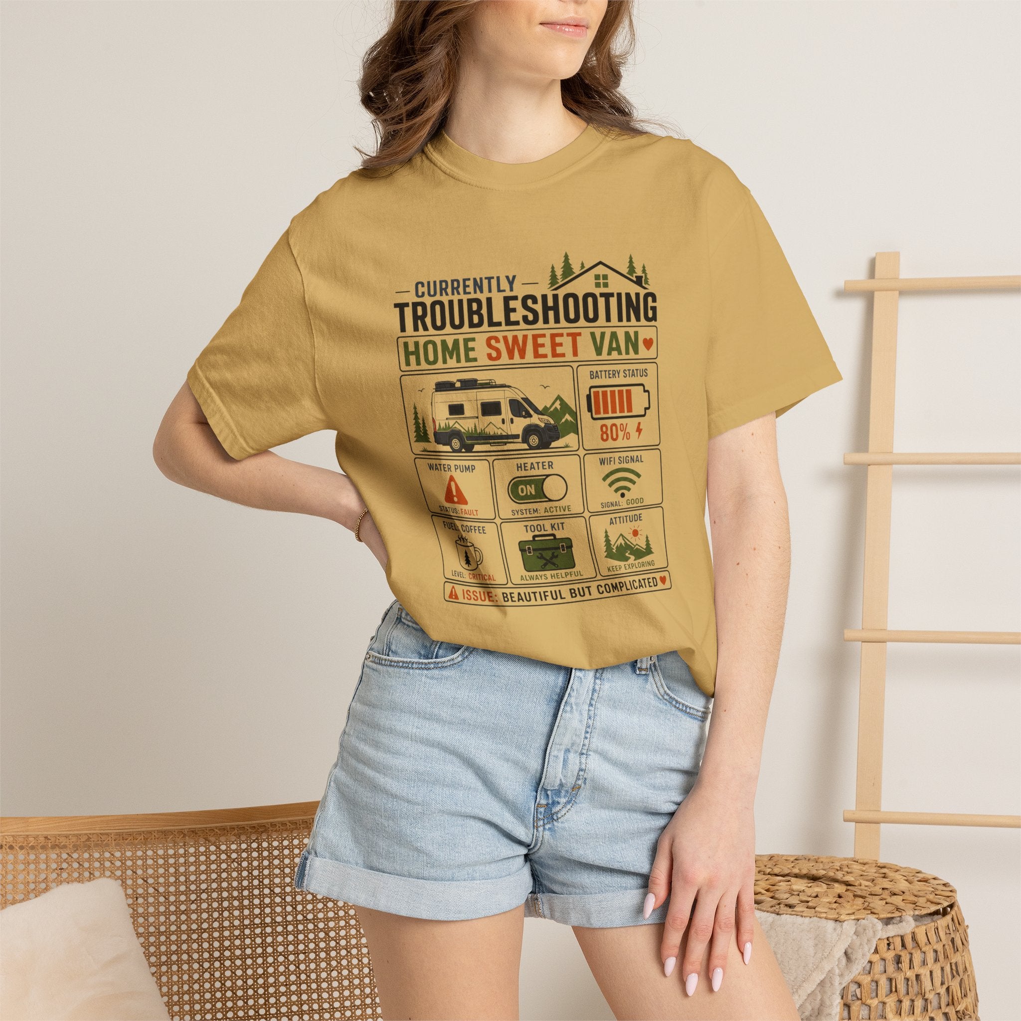 Currently Troubleshooting Home Sweet Van - T-Shirt