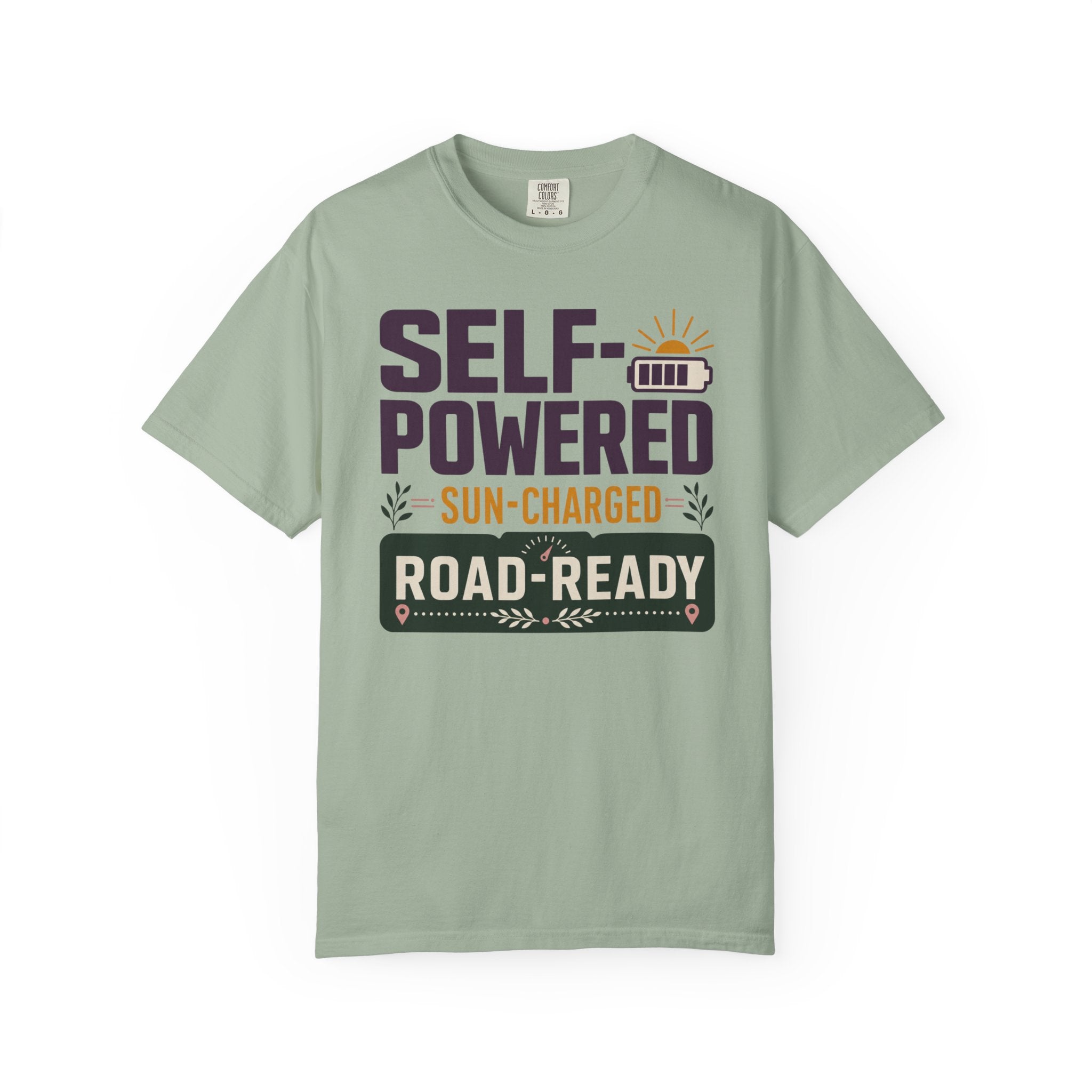 Self Powered Sun Charged Road Ready - T-Shirt