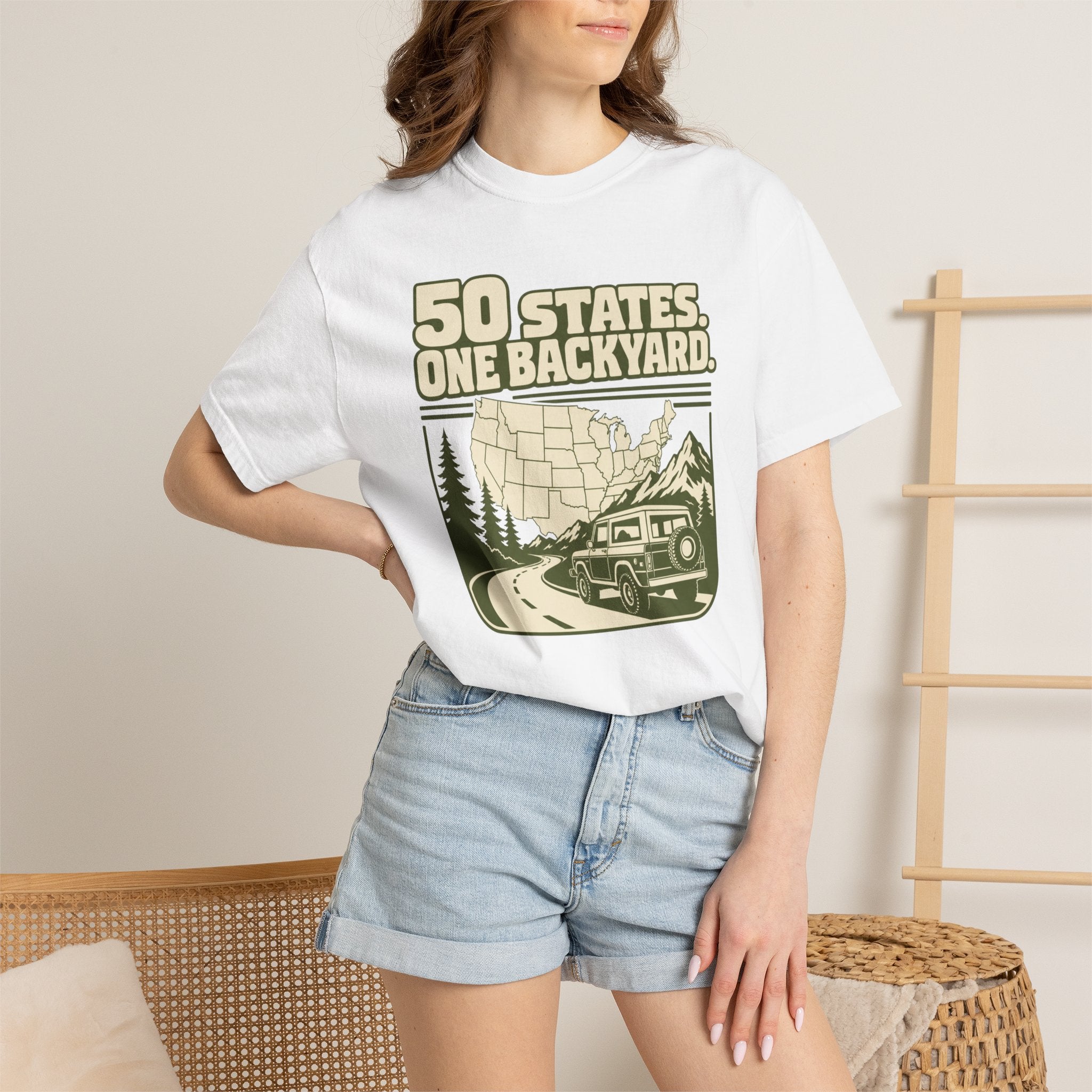50 States One Backyard - T-Shirt