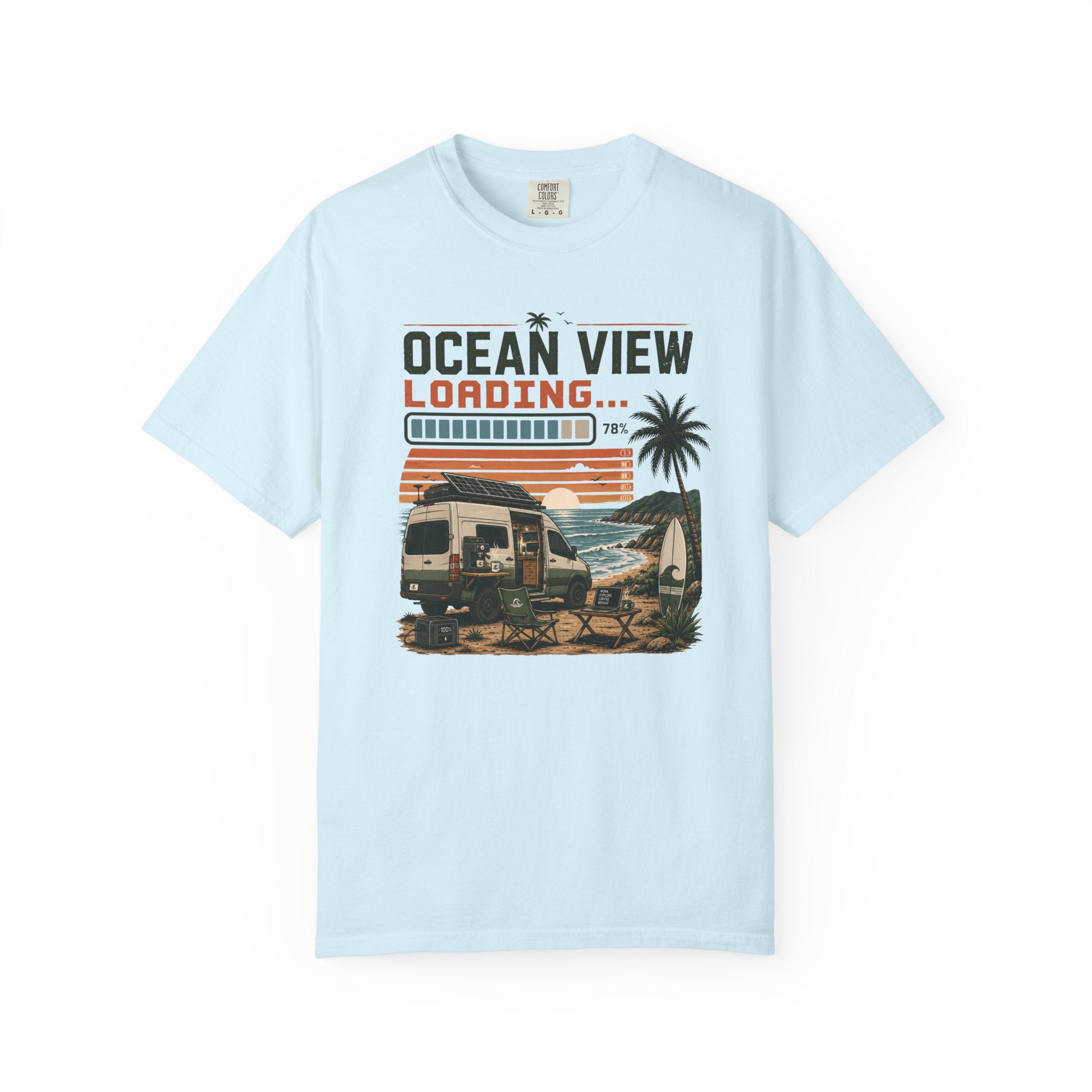 Ocean View Loading - T-Shirt