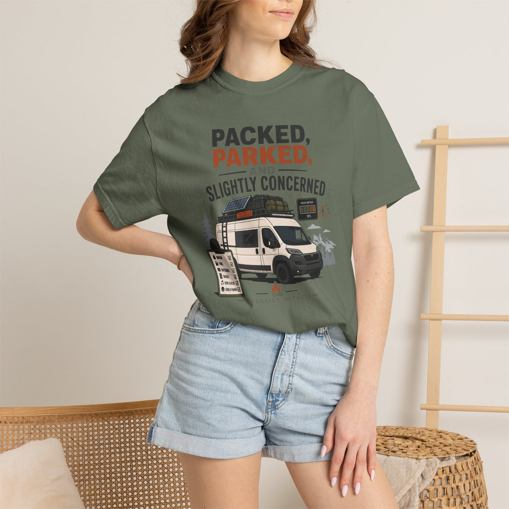 Packed Parked And Slightly Concerned - T-Shirt