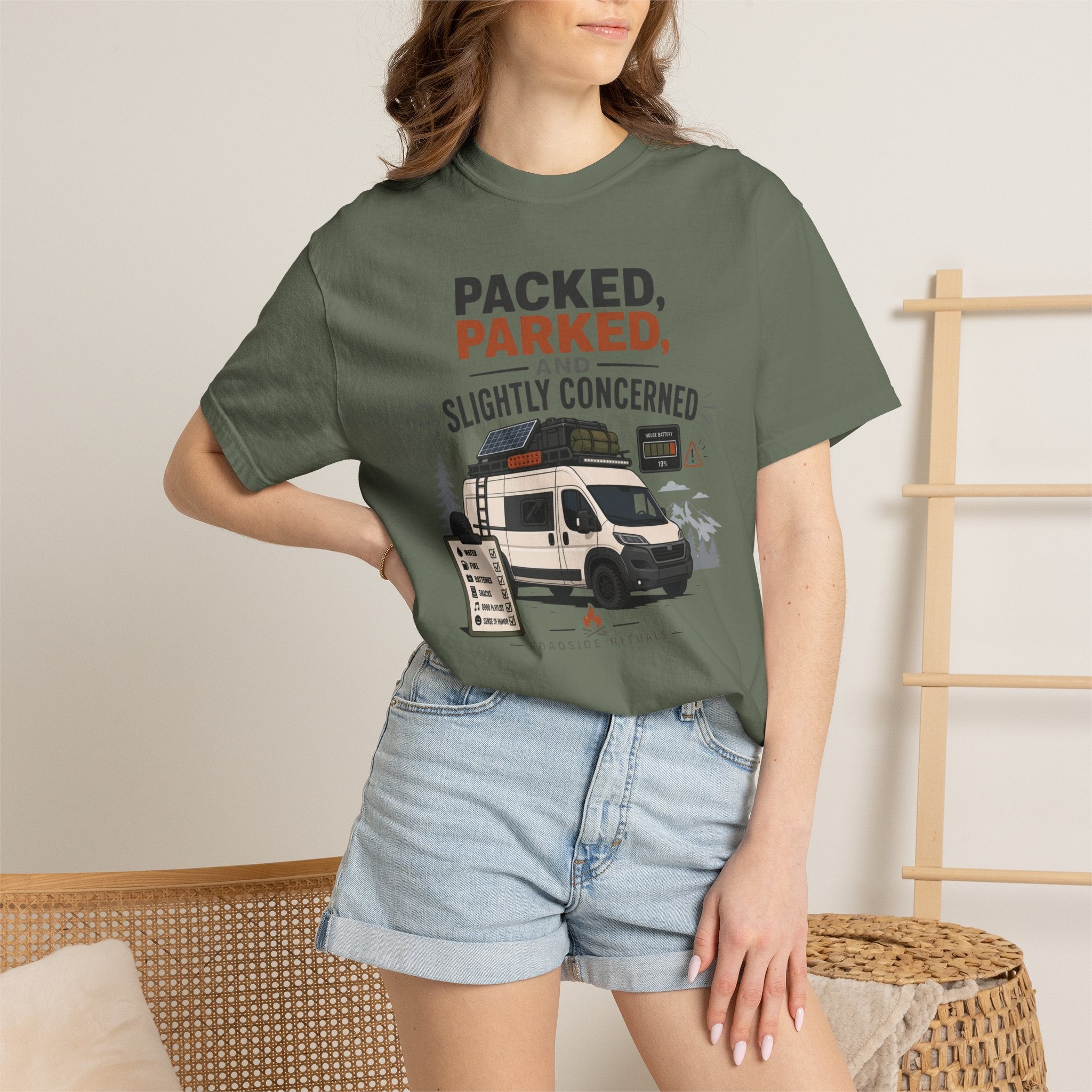Packed Parked And Slightly Concerned - T-Shirt