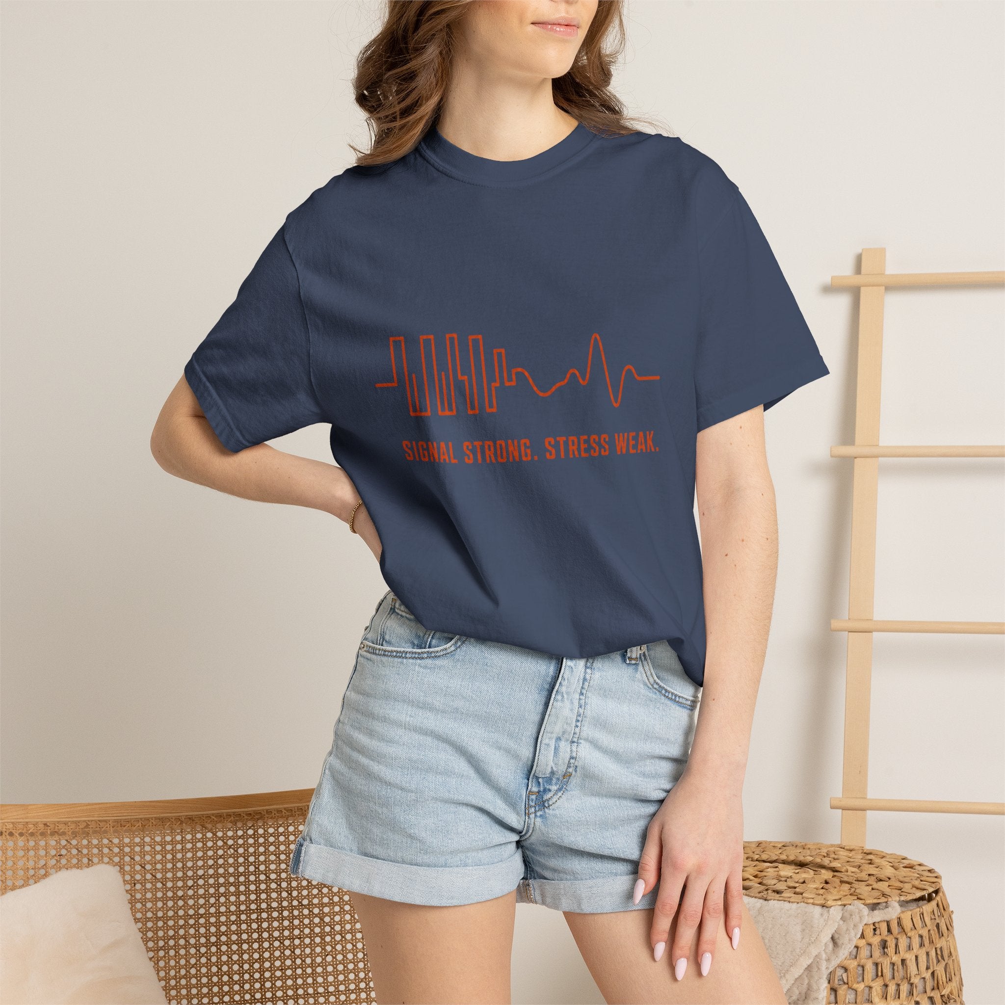 Signal Strong Stress Weak - T-Shirt