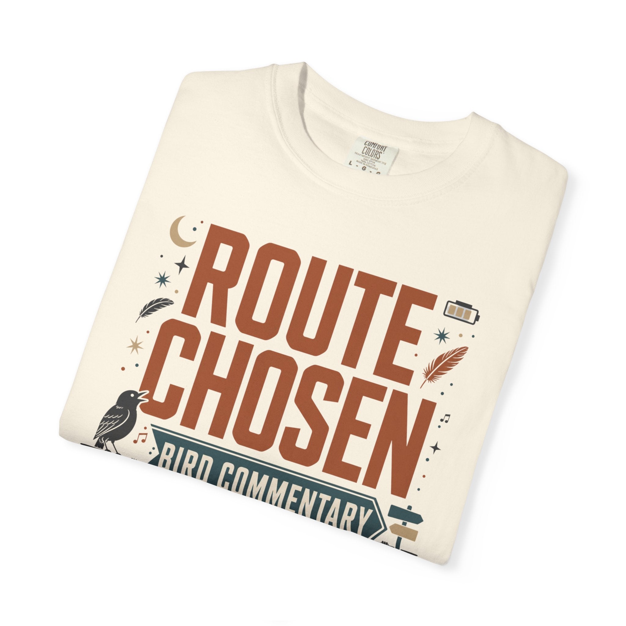 Route Chosen Bird Commentary Included - T-Shirt