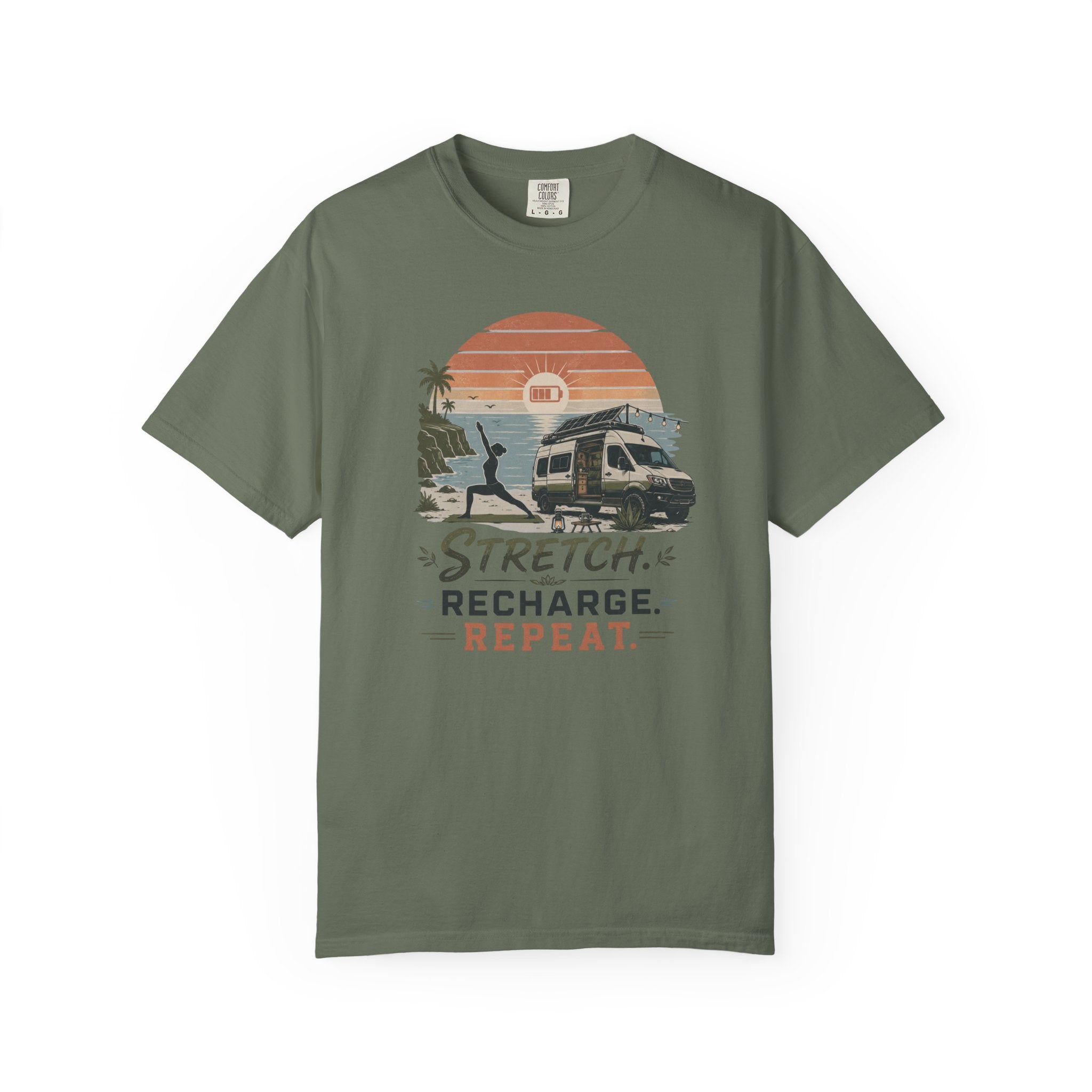 Stretch Recharge Repeat - T-Shirt