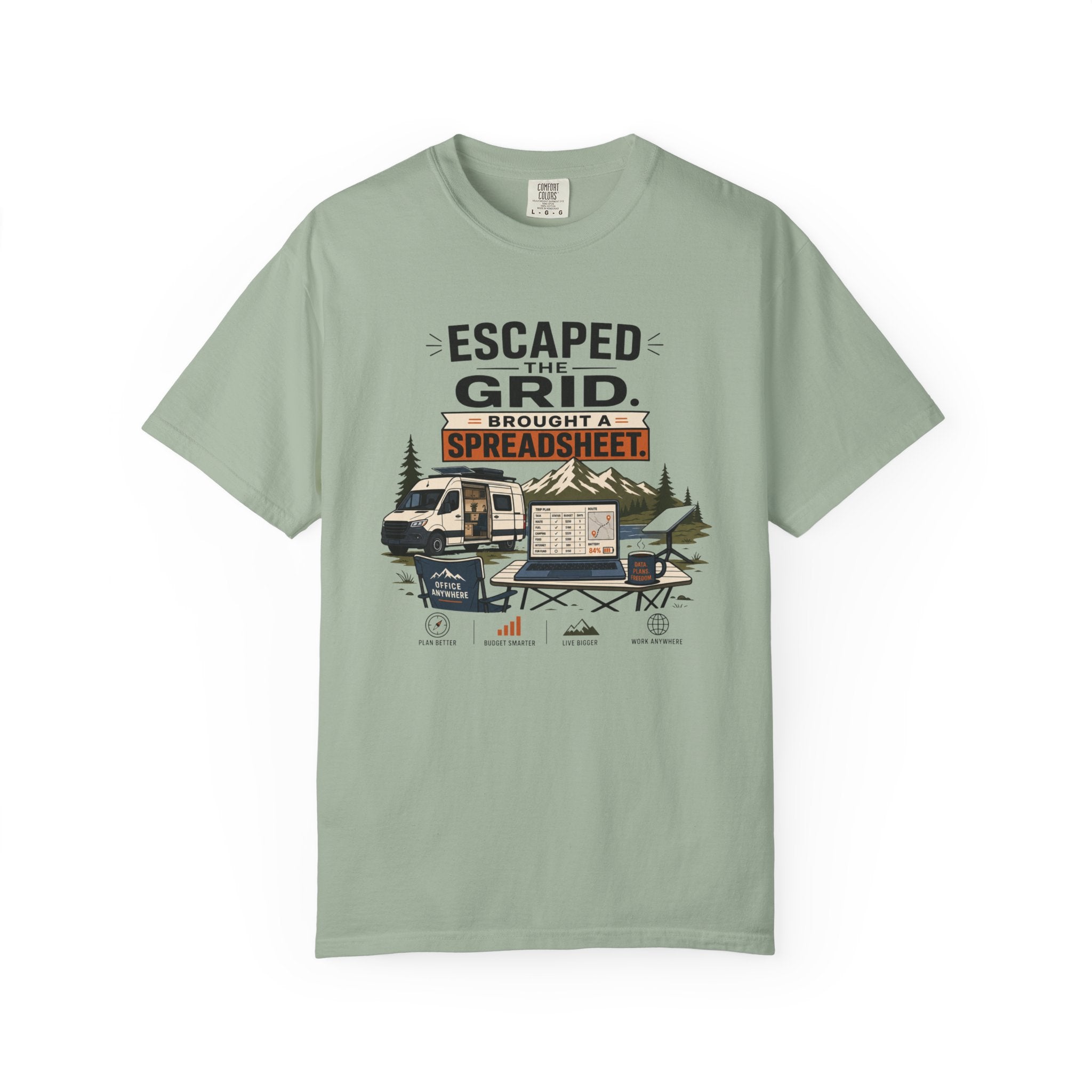 Escaped The Grid Brought A Spreadsheet - T-Shirt
