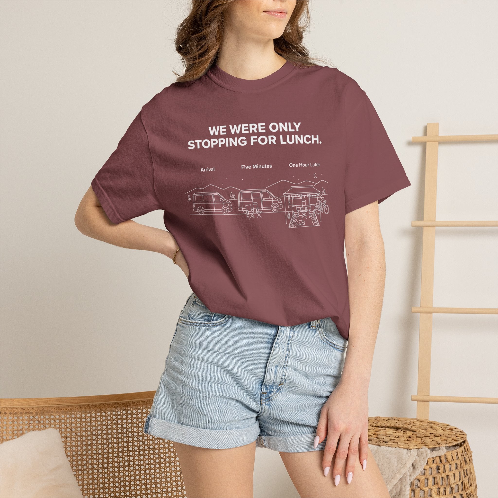 We Were Only Stopping For Lunch - T-Shirt