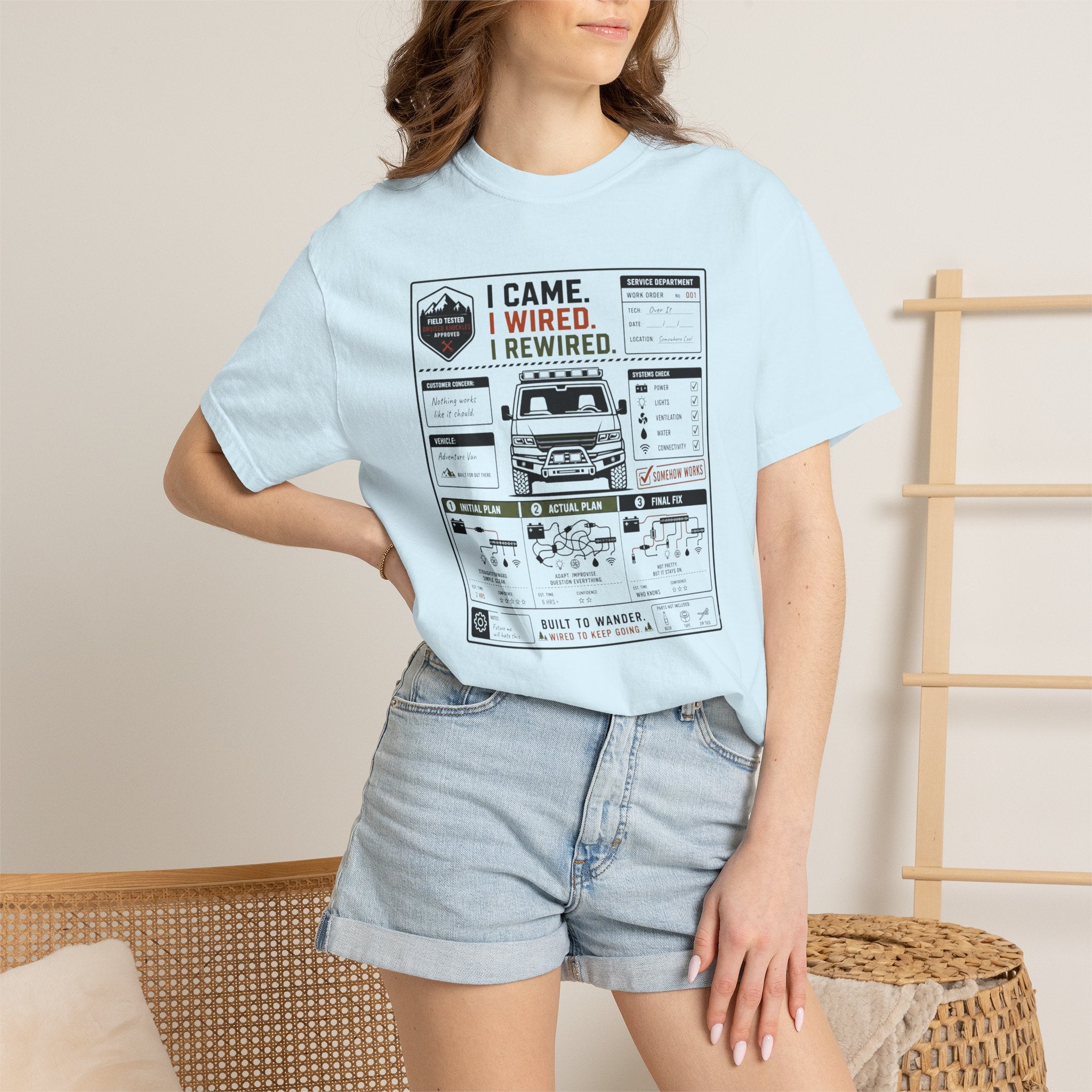 I Came I Wired I Rewired - T-Shirt