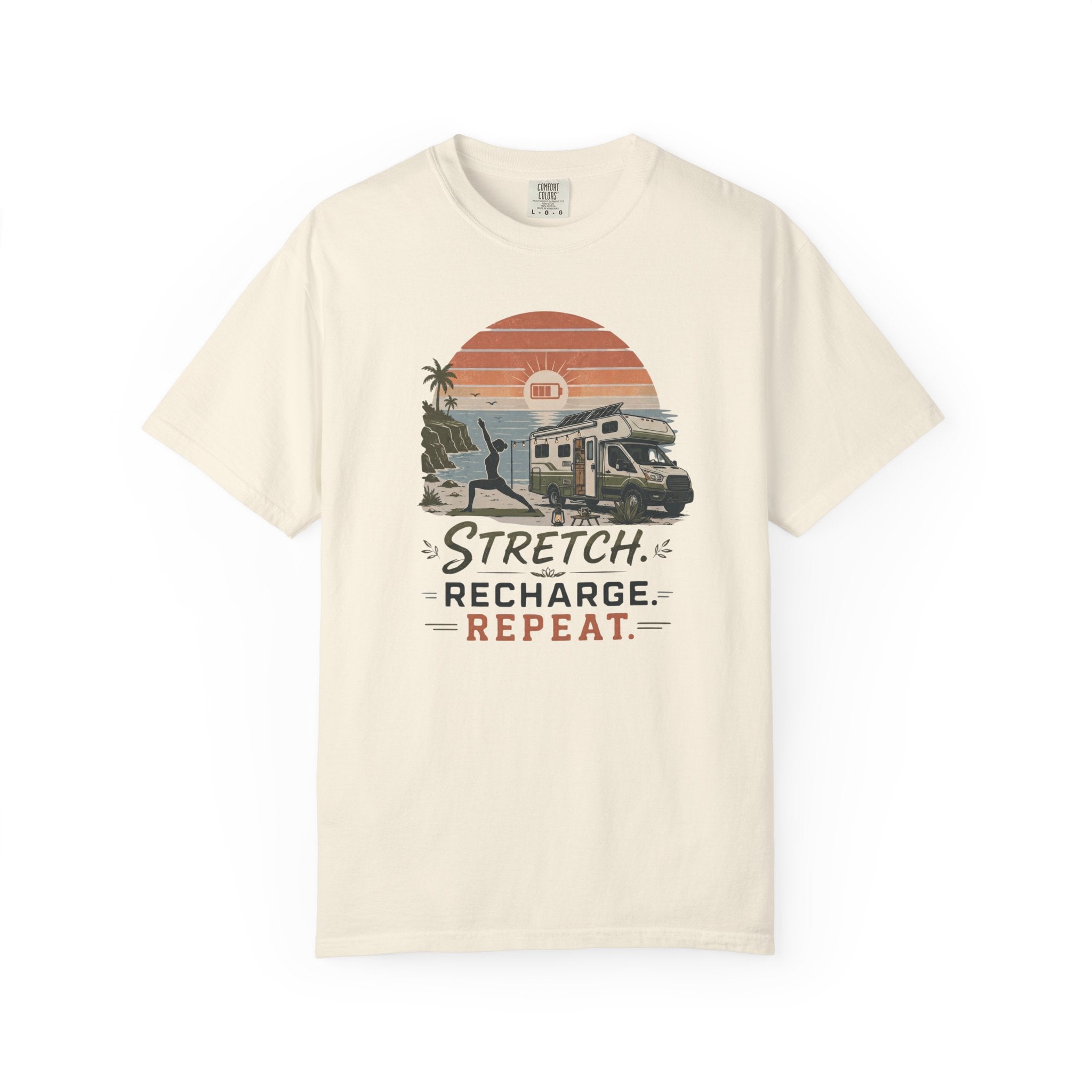 Stretch Recharge Repeat - T-Shirt