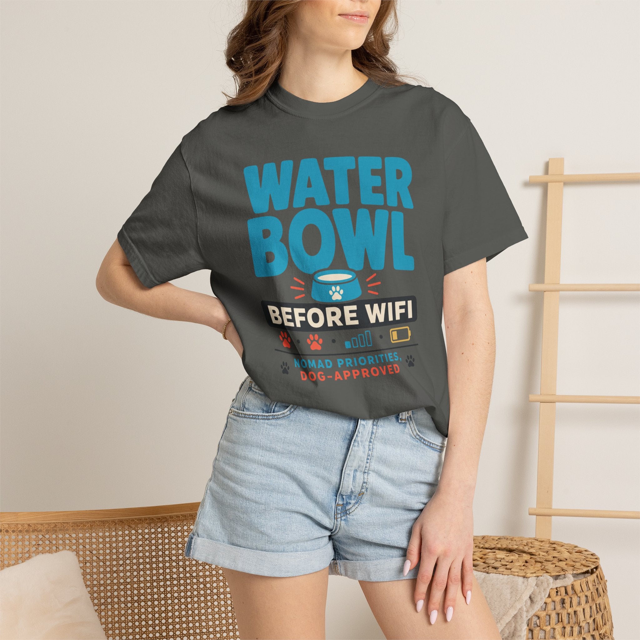 Water Bowl Before Wifi - T-Shirt