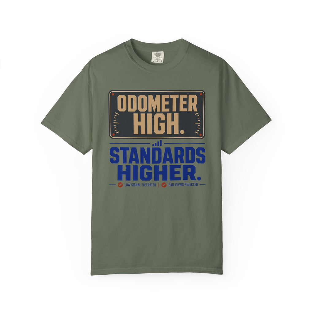 Odometer High Standards Higher - T-Shirt