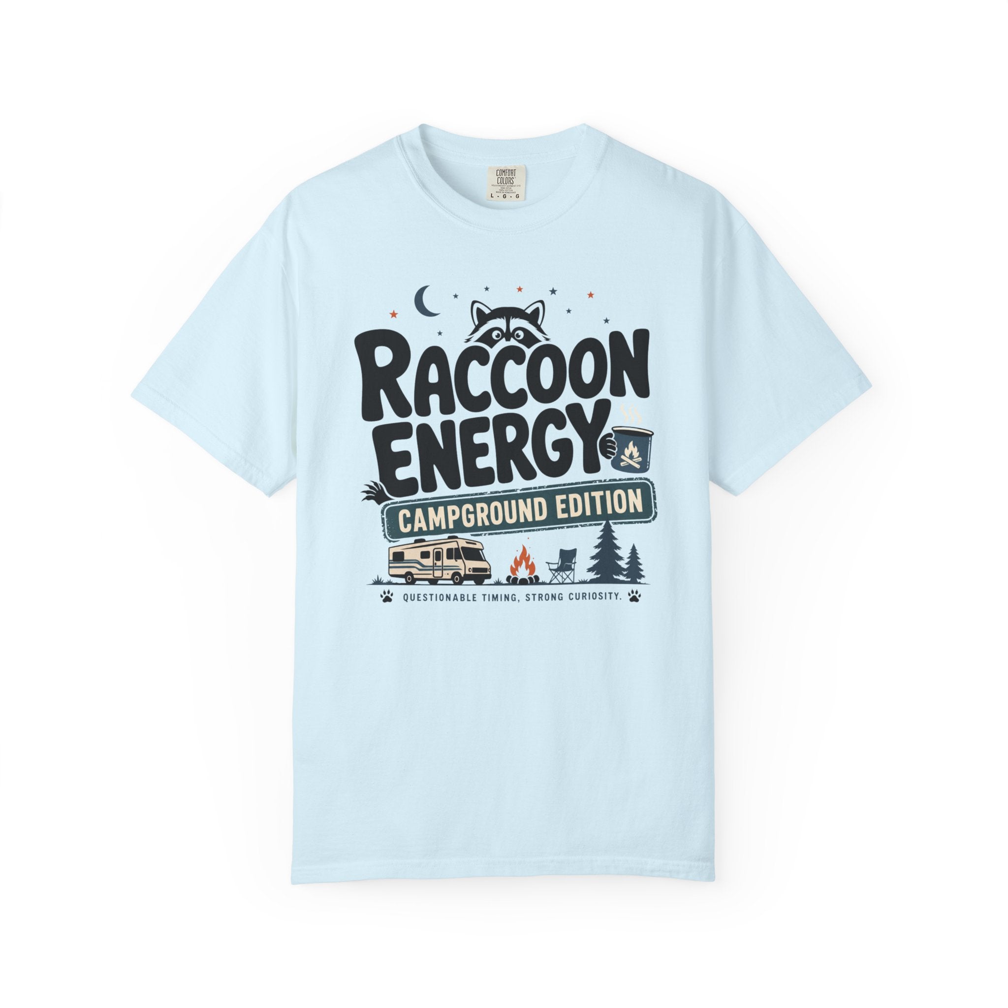 Raccoon Energy Campground Edition - T-Shirt