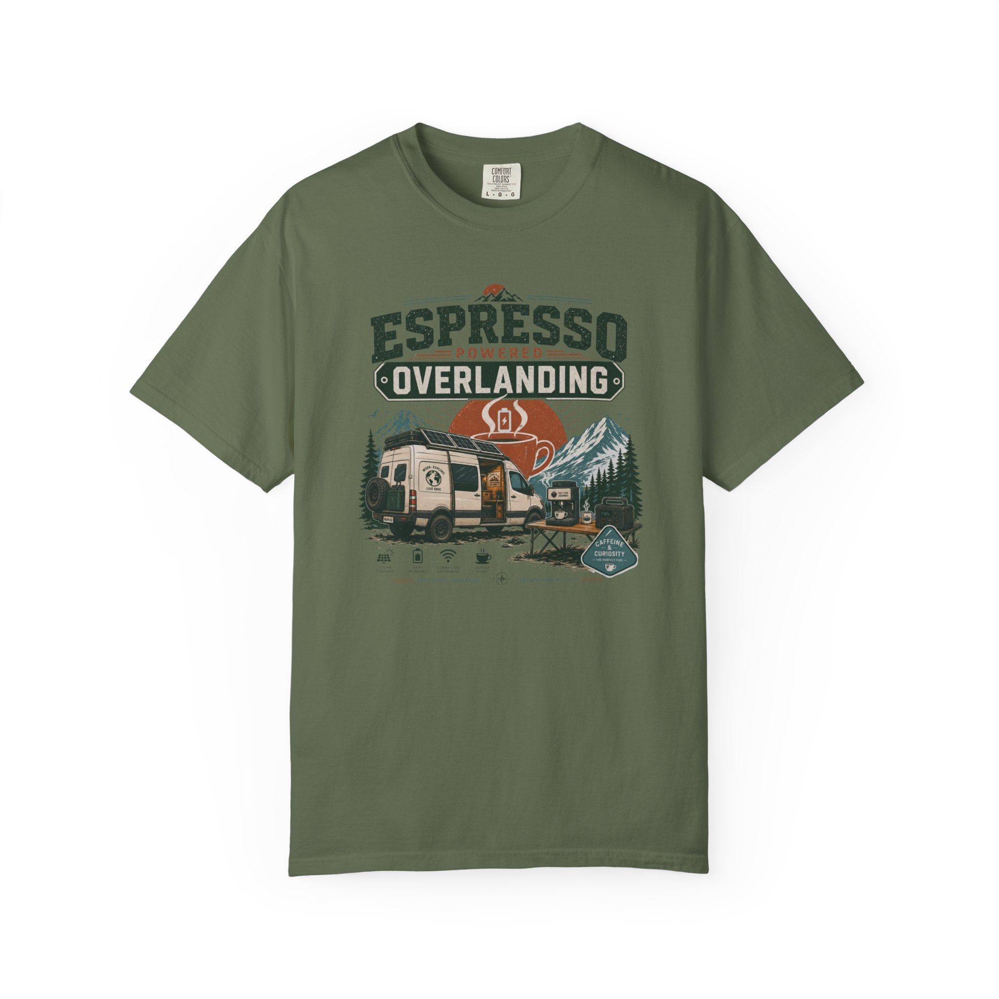 Espresso Powered Overlanding - T-Shirt