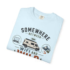 Somewhere Between Wifi And Wild - T-Shirt
