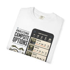 Analyzing Campsite Options - T-Shirt