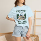 No Alarm Clock Club - T-Shirt