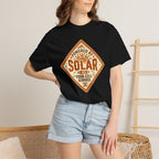 Powered By Solar And Poor Cell Service - T-Shirt