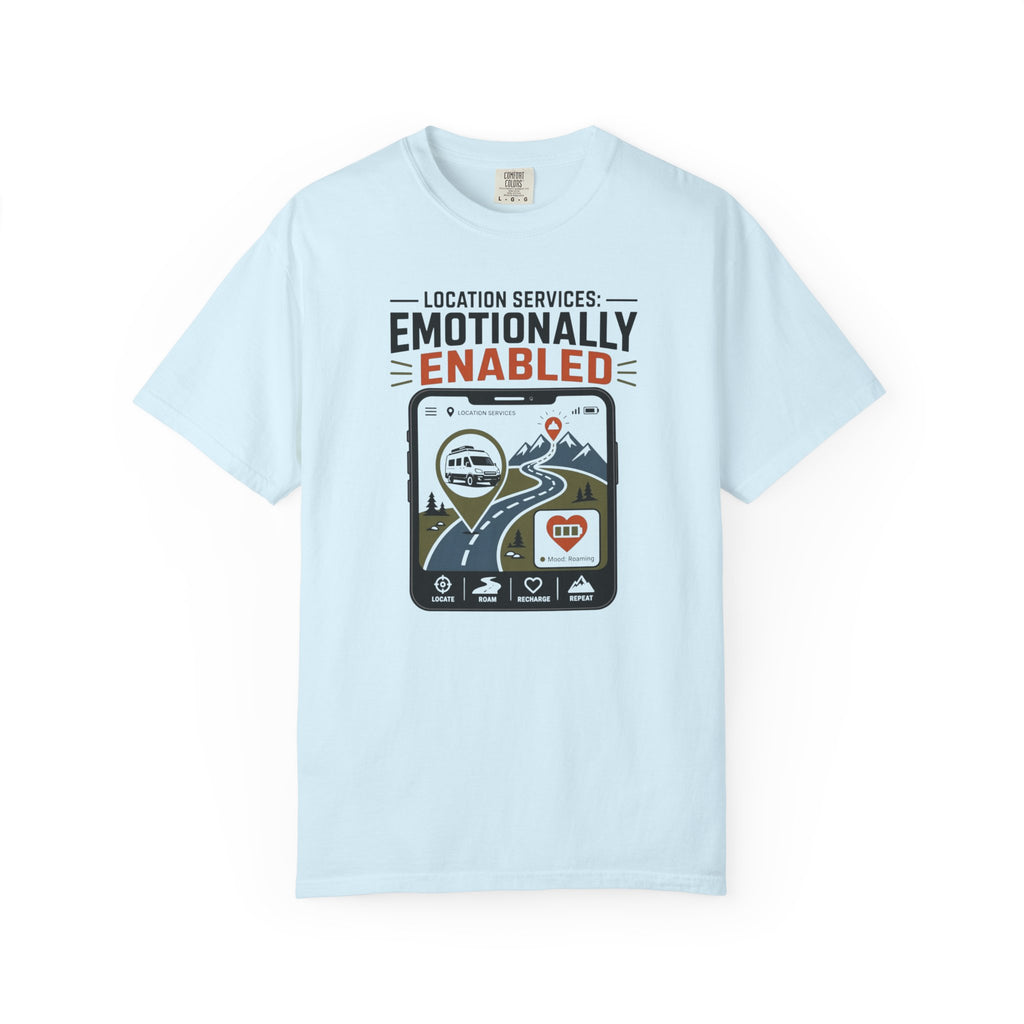 Location Services Emotionally Enabled - T-Shirt