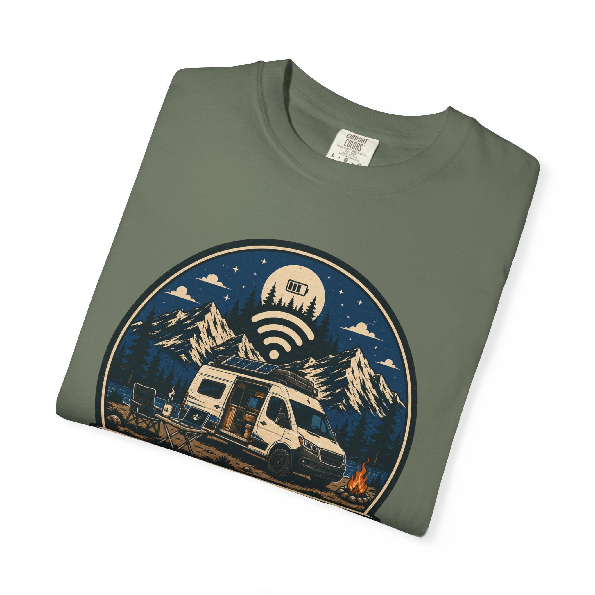 Connected To Nature Disconnected From Meetings - T-Shirt