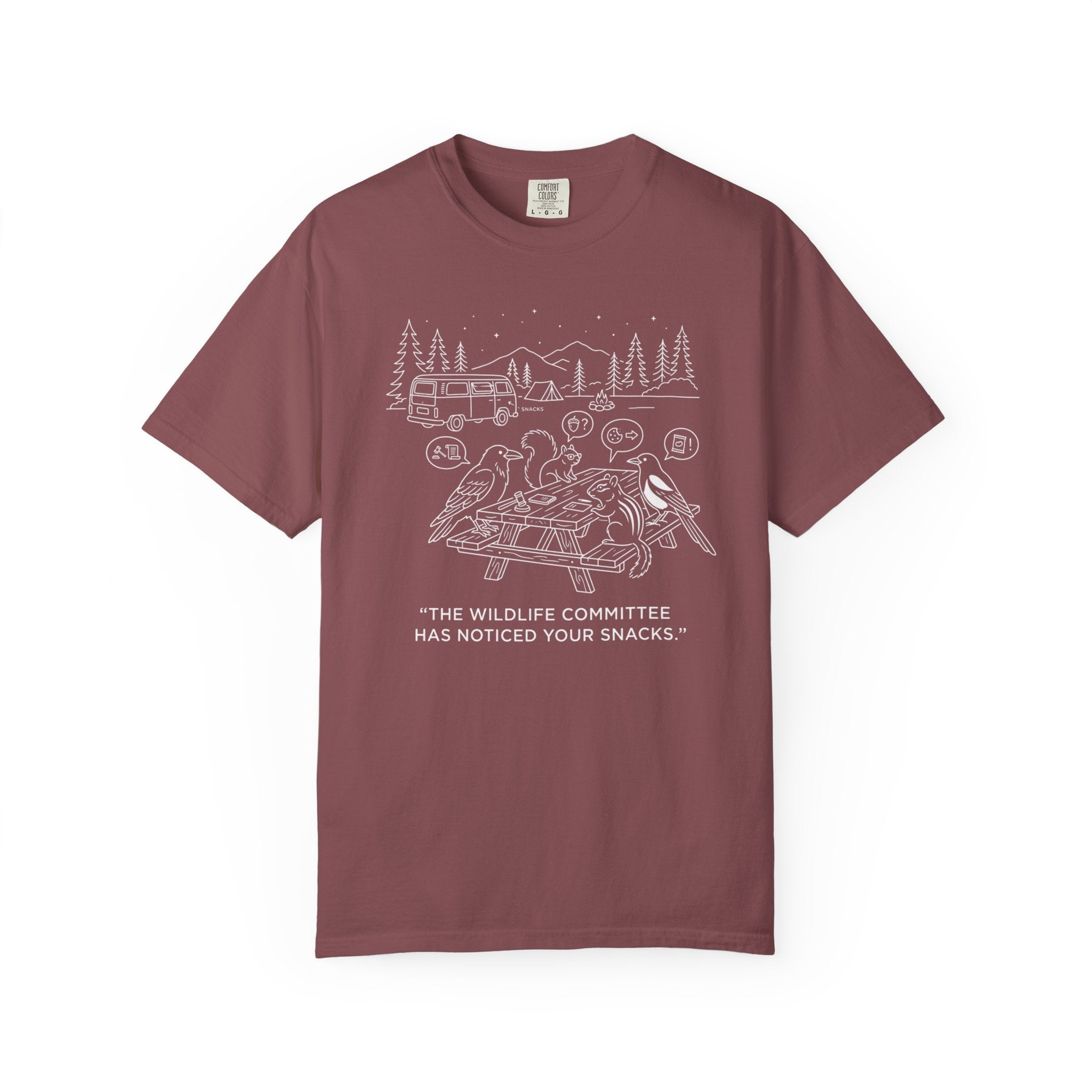The Wildlife Committee Has Noticed Your Snacks - T-Shirt