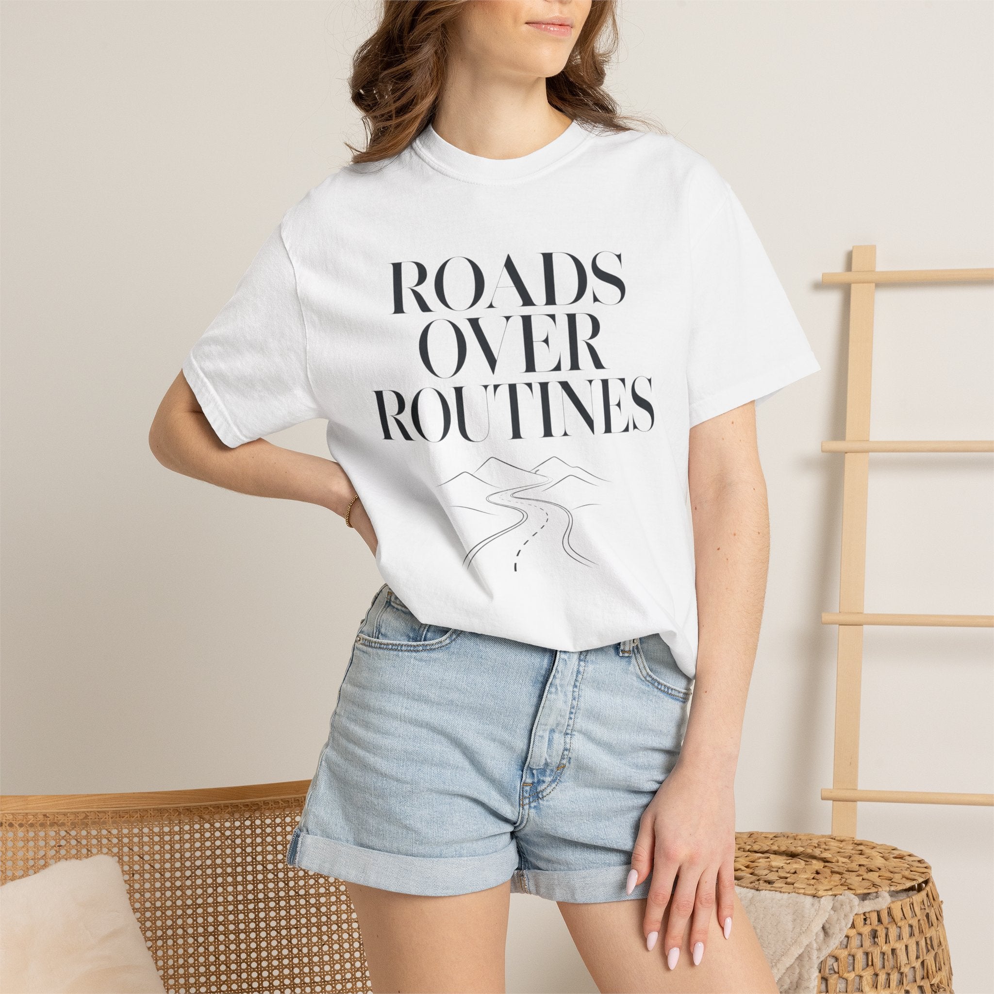Roads Over Routines - T-Shirt