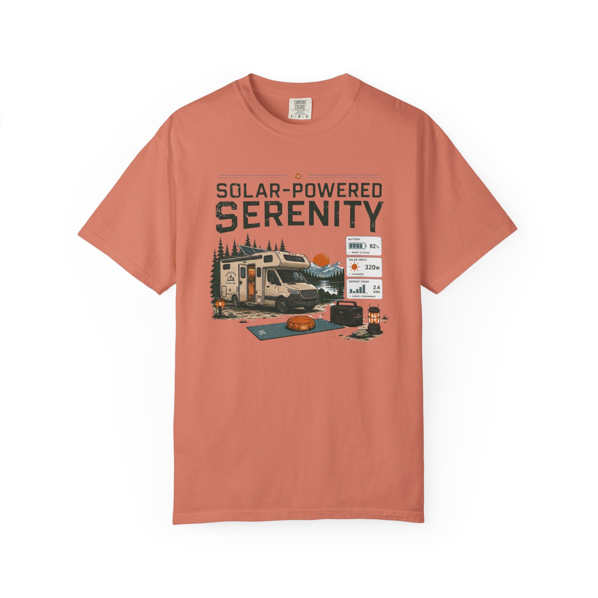 Solar-Powered Serenity - T-Shirt