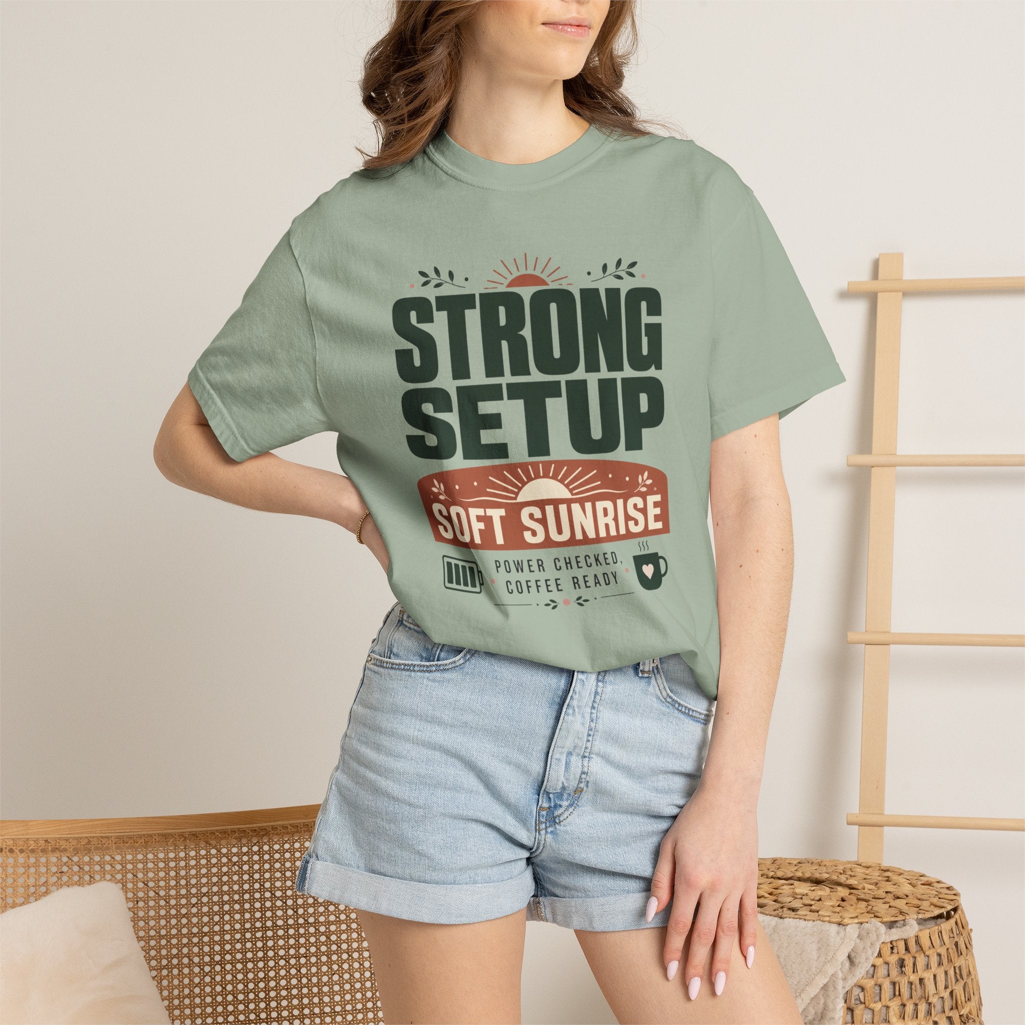 Strong Setup Soft Sunrise - T-Shirt