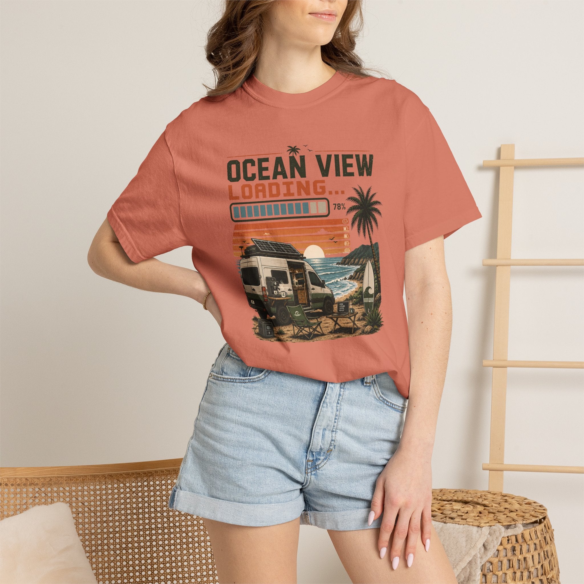Ocean View Loading - T-Shirt