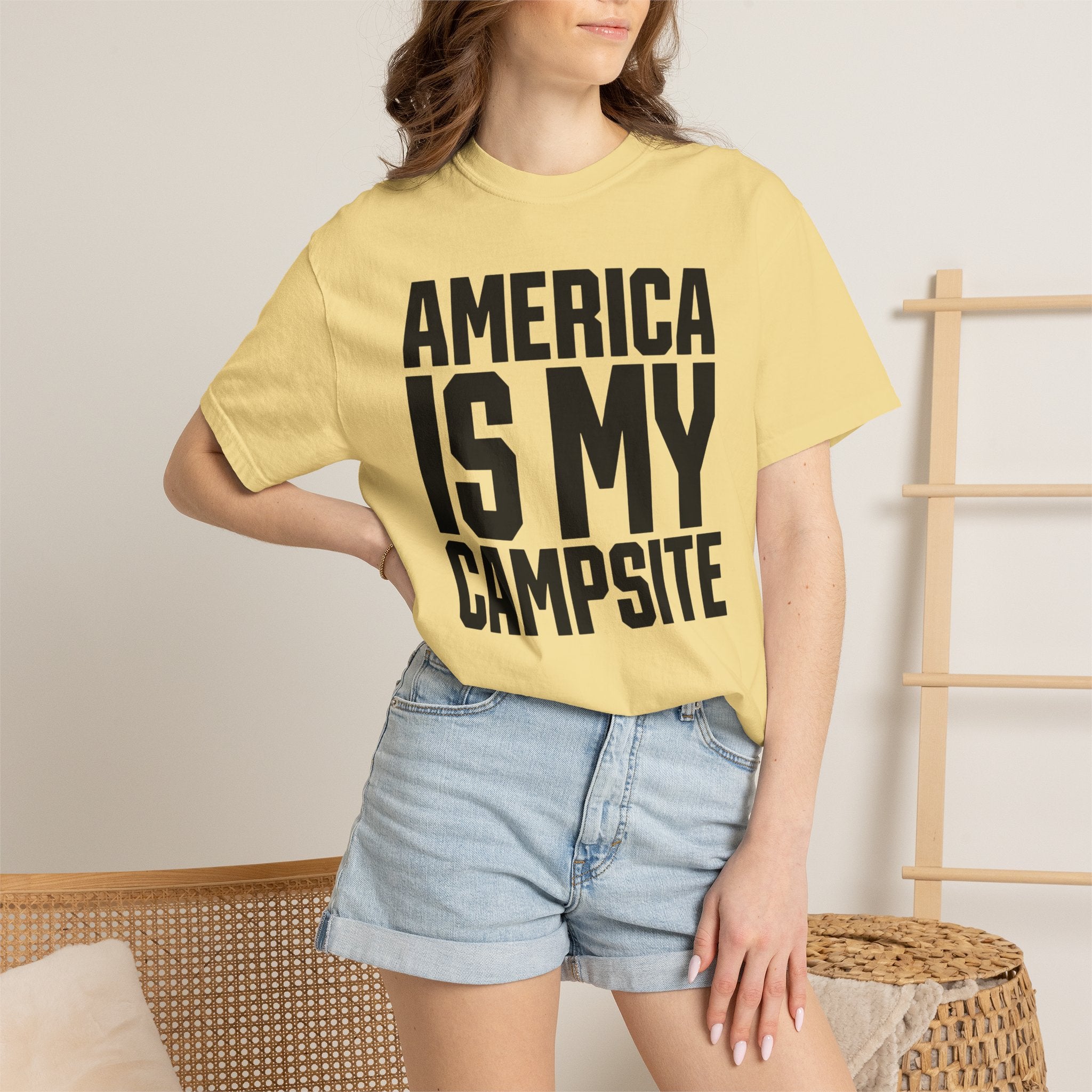 America Is My Campsite - T-Shirt