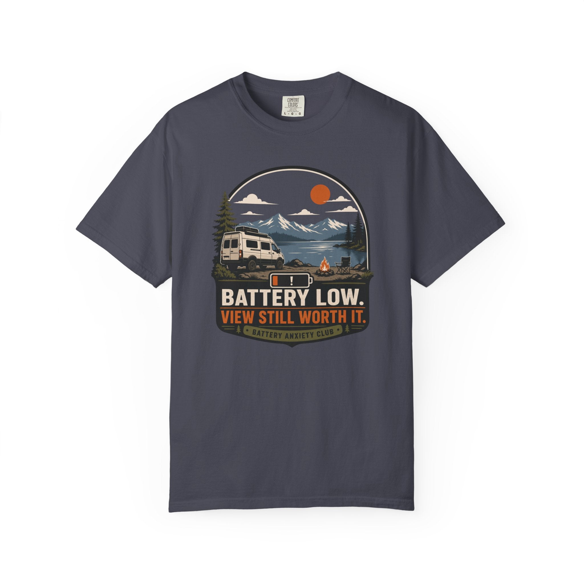 Battery Low View Still Worth It - T-Shirt
