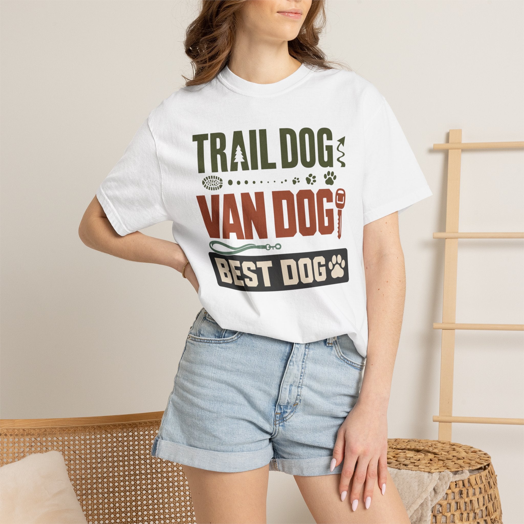 Trail Dog Van Dog Best Dog - T-Shirt