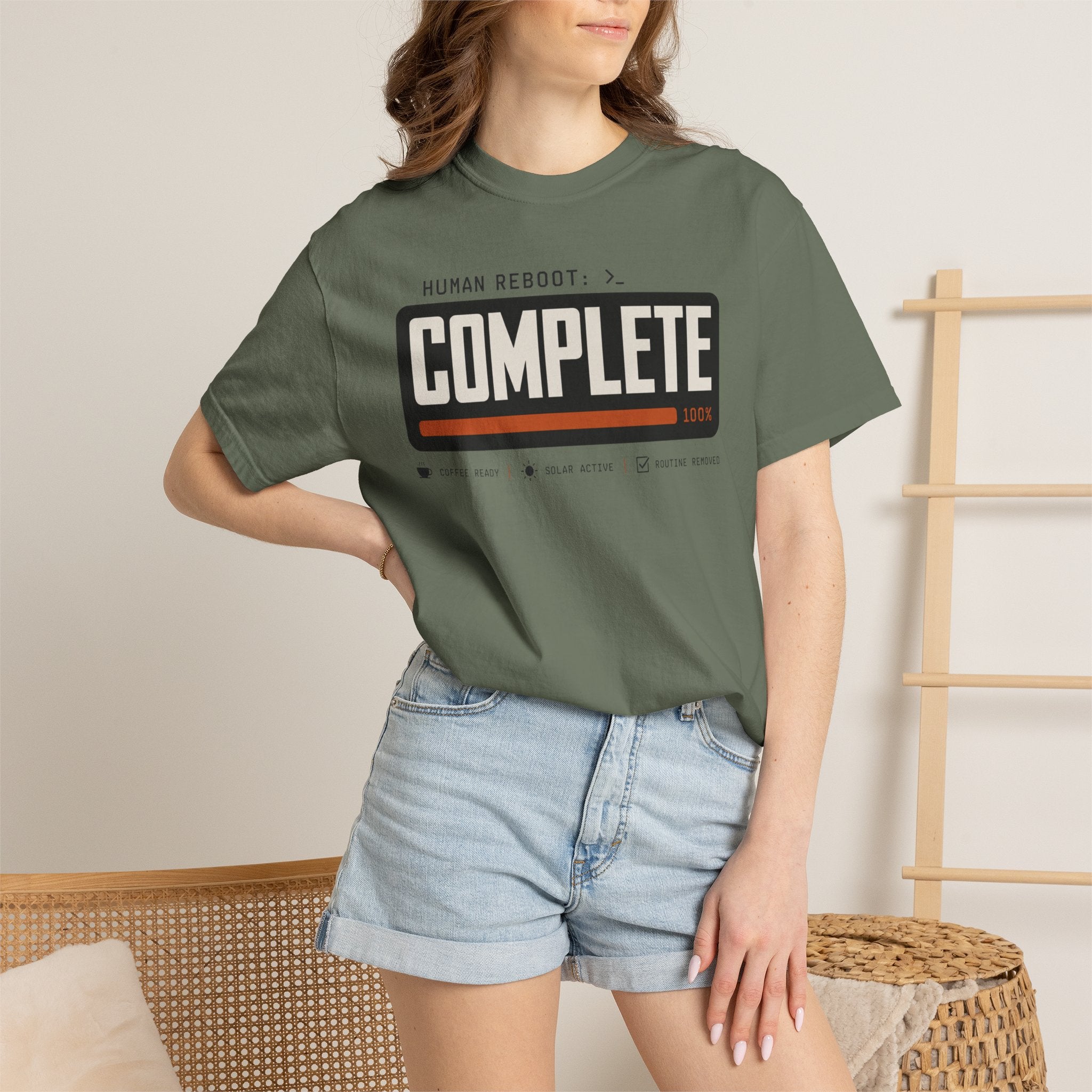 Human Reboot Complete - T-Shirt