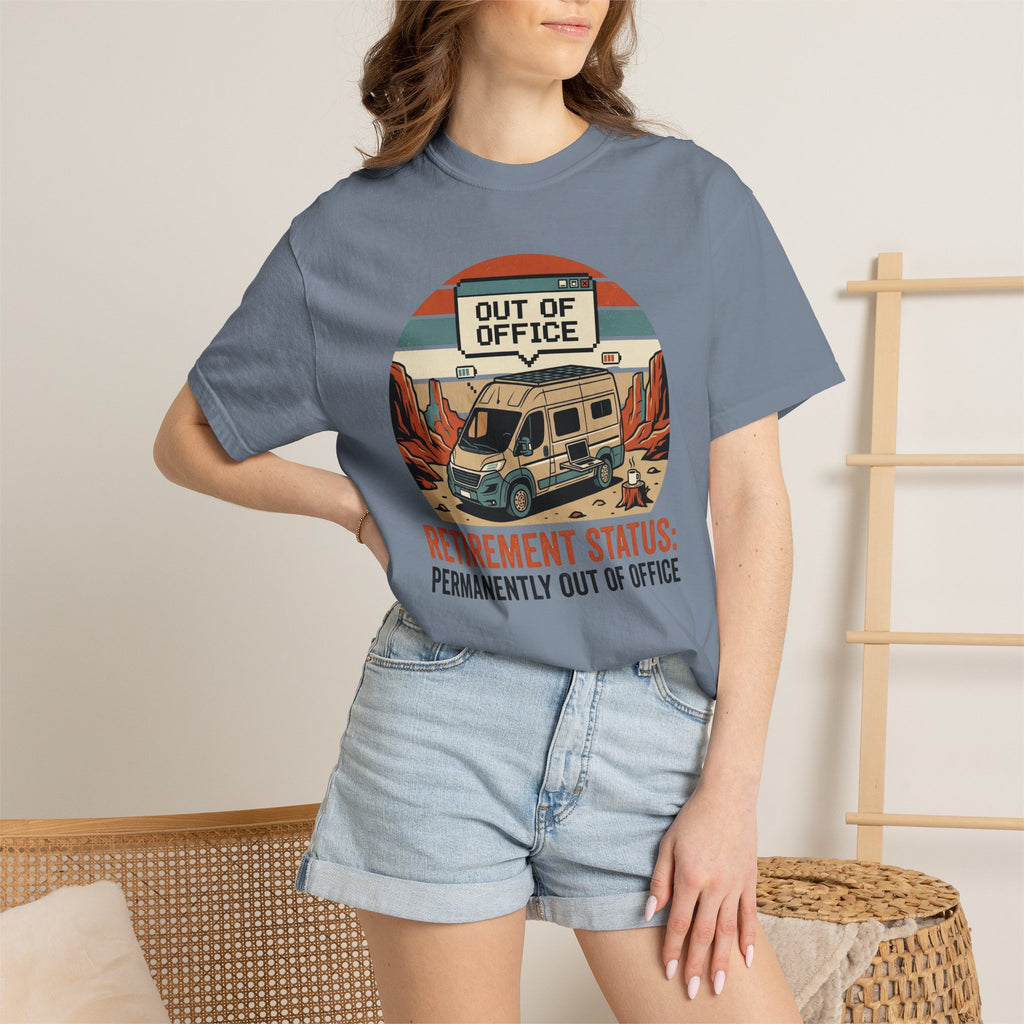 Retirement Status Permanently Out Of Office - T-Shirt