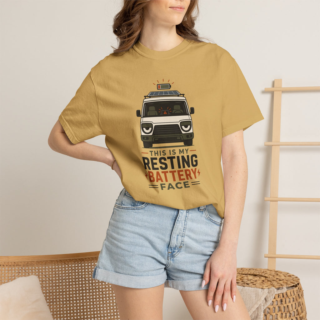 This Is My Resting Battery Face - T-Shirt
